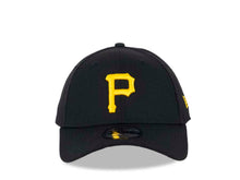 Load image into Gallery viewer, Pittsburgh Pirates New Era MLB 9FORTY 940 Adjustable Cap Hat Black Crown/Visor Yellow Logo Alternate Back Logo