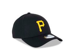 Load image into Gallery viewer, Pittsburgh Pirates New Era MLB 9FORTY 940 Adjustable Cap Hat Black Crown/Visor Yellow Logo Alternate Back Logo