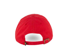 Load image into Gallery viewer, Chicago Blackhawks '47 NHL Clean Up Adjustable Cap Hat Red Crown/Visor Team Color Axe Logo