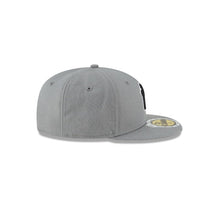 Load image into Gallery viewer, (Youth) New York Yankees New Era MLB 59FIFTY 5950 Fitted Cap Hat Gray Crown/Visor Black/White Logo