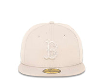 Load image into Gallery viewer, Boston Red Sox New Era MLB 59FIFTY 5950 Fitted Cap Hat Medium Silver (Light Gray) Crown/Visor Medium Silver (Light Gray) Logo (Color Pack)