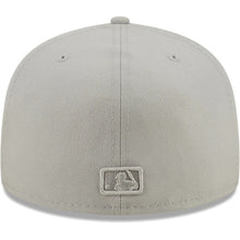 Load image into Gallery viewer, San Diego Padres New Era MLB 59FIFTY 5950 Fitted Cap Hat Medium Silver (Light Gray) Crown/Visor Medium Silver (Light Gray) Logo (Color Pack)