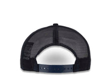 Load image into Gallery viewer, Atlanta Braves New Era MLB 9FIFTY 950 Mesh Trucker Snapback Cap Hat Navy Crown/Visor White Logo