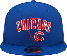 Load image into Gallery viewer, Chicago Cubs New Era MLB 9FIFTY 950 Snapback Cap Hat Royal Blue Crown/Visor Team Color Logo (Logo State)