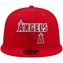 Load image into Gallery viewer, Los Angeles Anaheim Angels New Era MLB 9FIFTY 950 Snapback Cap Hat Red Crown/Visor Team Color Logo (Logo State)