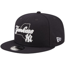 Load image into Gallery viewer, New York Yankees New Era MLB 9FIFTY 950 Snapback Cap Hat Navy Crown/Visor Team Color Logo (Logo State)