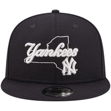 Load image into Gallery viewer, New York Yankees New Era MLB 9FIFTY 950 Snapback Cap Hat Navy Crown/Visor Team Color Logo (Logo State)