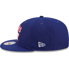 Load image into Gallery viewer, Texas Rangers New Era MLB 9FIFTY 950 Snapback Cap Hat Royal Blue Crown/Visor Team Color Logo (Logo State)