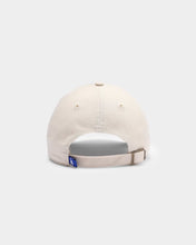 Load image into Gallery viewer, Los Angeles Dodgers '47 Brand MLB Clean Up Adjustable Cap Hat Natural White Crown/Visor Black Logo