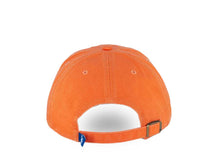 Load image into Gallery viewer, Los Angeles Dodgers '47 Brand MLB Clean Up Adjustable Cap Hat Mango Orange Crown/Visor White Logo