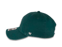 Load image into Gallery viewer, Los Angeles Dodgers '47 Brand MLB Clean Up Adjustable Cap Hat Dark Green Crown/Visor White Logo