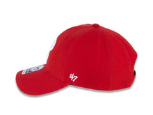 Load image into Gallery viewer, Philadelphia Phillies '47 Brand MLB MVP Adjustable Cap Hat Red Crown/Visor White Logo
