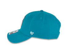 Load image into Gallery viewer, Seattle Mariners '47 Brand MLB MVP Adjustable Cap Hat Teal Crown/Visor Team Color Logo