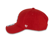Load image into Gallery viewer, St. Louis Cardinals '47 Brand MLB MVP Adjustable Cap Hat Red Crown/Visor White/Navy Logo
