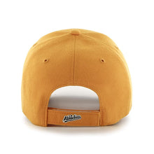Load image into Gallery viewer, Oakland Athletics '47 Brand MLB MVP Adjustable Cap Hat Gold Crown/Visor Dark Green/White Logo