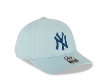Load image into Gallery viewer, New York Yankees '47 Brand MLB MVP Adjustable Cap Hat Blue Tint Crown/Visor Royal Blue Logo