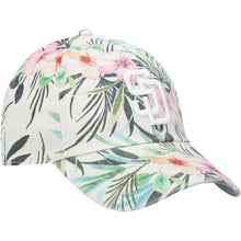 Load image into Gallery viewer, (Women) San Diego Padres '47 Brand MLB Clean Up Adjustable Cap Hat Floral Crown/Visor White Logo