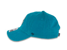 Load image into Gallery viewer, Seattle Mariners '47 Brand MLB Clean Up Adjustable Cap Hat Teal Crown/Visor Team Color Logo