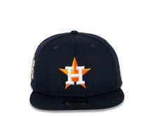 Load image into Gallery viewer, Houston Astros New Era MLB 9FIFTY 950 Snapback Cap Hat Navy Crown/Visor Team Color Logo Jackie Robinson Day Side Patch