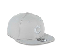 Load image into Gallery viewer, Chicago Cubs New Era MLB 9FIFTY 950 Snapback Color Pack Cap Hat Medium Silver Crown/Visor Medium Silver Logo
