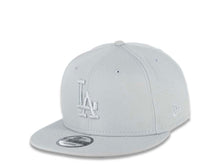 Load image into Gallery viewer, Los Angeles Dodgers New Era MLB 9FIFTY 950 Snapback Color Pack Cap Hat Medium Silver Crown/Visor Medium Silver Logo