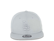 Load image into Gallery viewer, Los Angeles Dodgers New Era MLB 9FIFTY 950 Snapback Color Pack Cap Hat Medium Silver Crown/Visor Medium Silver Logo