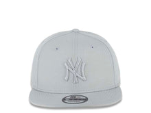 Load image into Gallery viewer, New York Yankees New Era MLB 9FIFTY 950 Snapback Color Pack Cap Hat Medium Silver Crown/Visor Medium Silver Logo