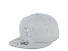 Load image into Gallery viewer, Oakland Athletics New Era MLB 9FIFTY 950 Snapback Color Pack Cap Hat Medium Silver Crown/Visor Medium Silver Logo