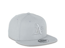 Load image into Gallery viewer, Oakland Athletics New Era MLB 9FIFTY 950 Snapback Color Pack Cap Hat Medium Silver Crown/Visor Medium Silver Logo