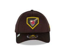 Load image into Gallery viewer, San Diego Padres New Era MLB 9FORTY 940 2022 Clubhouse Adjustable Cap Hat Brown Crown/Visor Team Color “Friar” Logo