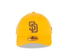 Load image into Gallery viewer, San Diego Padres New Era MLB 9TWENTY 920 Adjustable Cap Hat Yellow Crown/Visor Brown Logo
