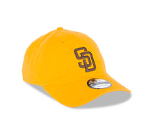 Load image into Gallery viewer, San Diego Padres New Era MLB 9TWENTY 920 Adjustable Cap Hat Yellow Crown/Visor Brown Logo