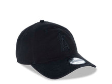 Load image into Gallery viewer, Los Angeles Anaheim Angels New Era MLB 9TWENTY 920 Adjustable Cap Hat Black Crown/Visor Black Logo
