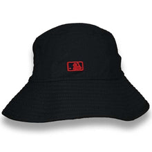 Load image into Gallery viewer, Boston Red Sox New Era MLB Bucket Cap Hat Navy Crown/Visor Navy/Red Logo (2022 Batting Practice)