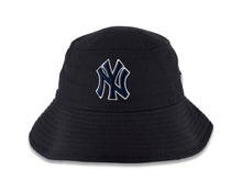 Load image into Gallery viewer, New York Yankees New Era MLB Bucket Cap Hat Navy Crown/Visor Navy/White Logo (2022 Batting Practice)