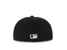 Load image into Gallery viewer, San Diego Padres New Era MLB 59FIFTY 5950 Fitted Cap Hat Black Crown/Visor White Logo 2016 All-Star Game Side Patch Gray UV