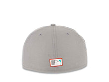 Load image into Gallery viewer, San Diego Padres New Era MLB 59FIFTY 5950 Fitted Cap Hat Misty Morning Crown/Visor Red/Teal Logo 1992 All-Star Game Side Patch Teal UV