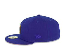 Load image into Gallery viewer, San Diego Padres New Era MLB 59FIFTY 5950 Fitted Cap Hat Light Royal Crown/Visor Sky Blue/Cheviot Gold Logo 1992 All-Star Game Side Patch Purple UV