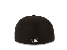 Load image into Gallery viewer, San Diego Padres New Era MLB 59Fifty 5950 Fitted Cap Hat Black Crown White Logo 40th Anniversary Side Patch