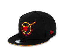 Load image into Gallery viewer, San Diego Padres New Era MLB 9FIFTY 950 Snapback Cap Hat Black Crown/Visor Red/Yellow “Friar” Logo 1978 All-Star Game Side Patch Yellow UV