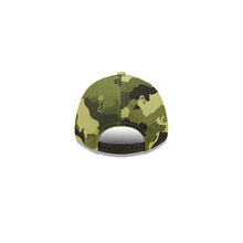 Load image into Gallery viewer, (Youth) New York Yankees New Era MLB 9FORTY 940 Kids Adjustable Cap Hat Camo Crown/Visor Camo Flag/Gold Logo (2022 Armed Forces Day)