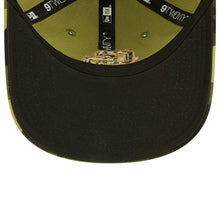 Load image into Gallery viewer, San Diego Padres New Era MLB 9TWENTY 920 Adjustable Cap Hat Camo Crown/Visor Camo Flag/Gold Logo (2022 Armed Forces Day)