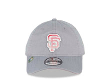 Load image into Gallery viewer, San Francisco Giants New Era MLB 9TWENTY 920 Adjustable Cap Hat Gray Crown/Visor Pink/White Logo (2022 Mother's Day)