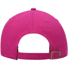 Load image into Gallery viewer, San Diego Padres '47 MLB Clean Up Adjustable Cap Hat Magenta Crown/Visor Sky Blue Logo Sky Blue UV