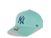 Load image into Gallery viewer, New York Yankees '47 MLB MVP Adjustable Cap Hat Green Crown/Visor Blue Logo
