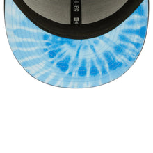 Load image into Gallery viewer, San Diego Padres New Era MLB 59FIFTY 5950 Fitted Cap Hat Dark Gray Crown/Visor Sky Blue/Gray Logo (2022 Father's Day)