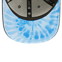 Load image into Gallery viewer, San Diego Padres New Era MLB 9FORTY 940 Adjustable Cap Hat Dark Gray Crown/Visor Sky Blue/Gray Logo (2022 Father's Day)