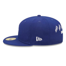 Load image into Gallery viewer, Los Angeles Dodgers New Era MLB 59FIFTY 5950 Fitted Cap Hat Royal Blue Crown/Visor Team Color Logo with 7x Crown Rose (Crown Champs)