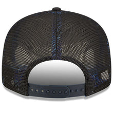 Load image into Gallery viewer, Boston Red Sox New Era MLB 9FIFTY 950 Mesh Trucker Snapback Cap Hat Navy Crown/Visor Team Color Logo with Star 2022 All-Star Game Side Patch (2022 All-Star Game)