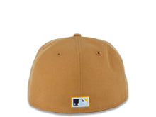 Load image into Gallery viewer, San Diego Padres New Era MLB 59FIFTY 5950 Fitted Cap Hat Panama Tan Crown/Visor Yellow/Brown Logo 2016 All-Star Game Side Patch Yellow UV